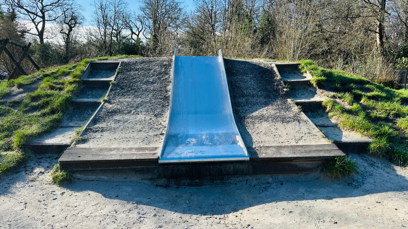 Accessible playground equipment on Southampton Common