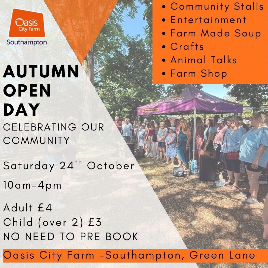 Autumn Open Day - Celebrating Our Community