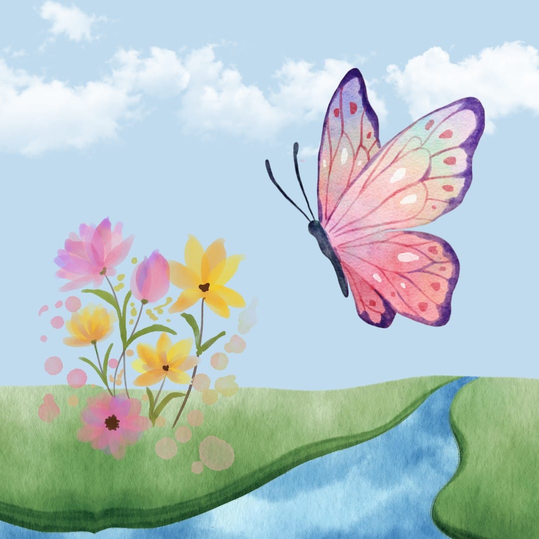 Butterfly Walk with Toby