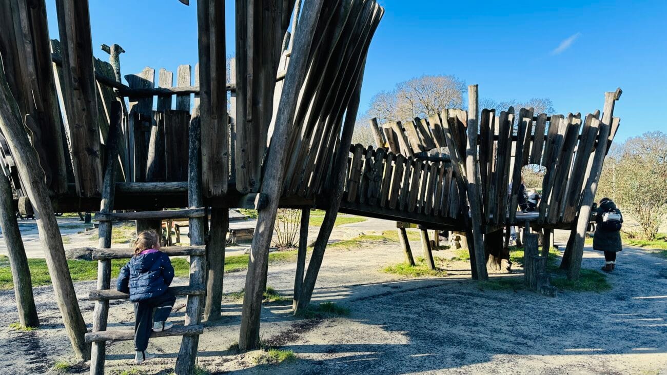 Children playing at a Southampton Common playground