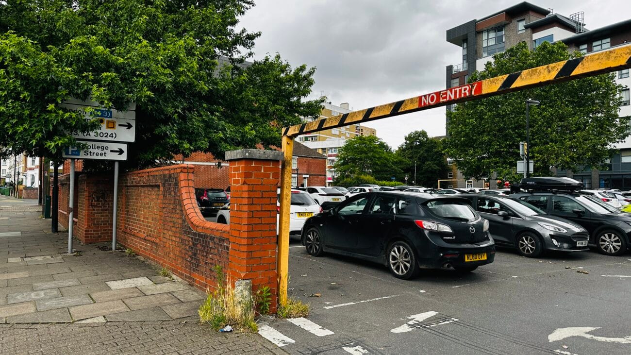 College Street Car Park Entrance