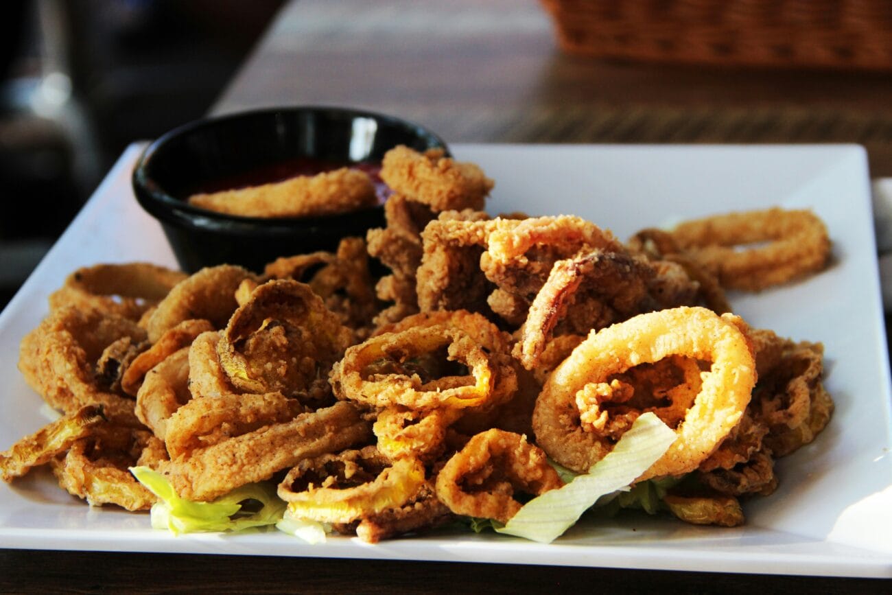 Crispy calamari Banana Wharf Ocean Village