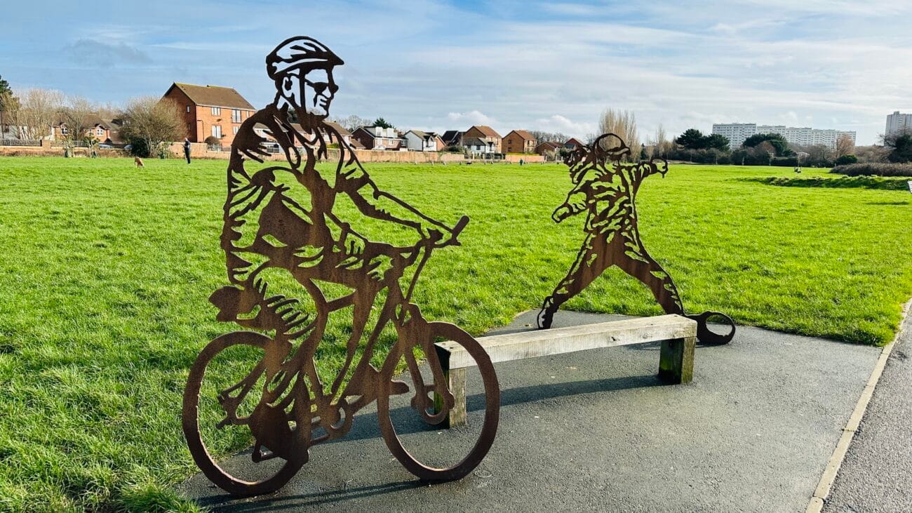Cycle Sculpture at Weston Shore