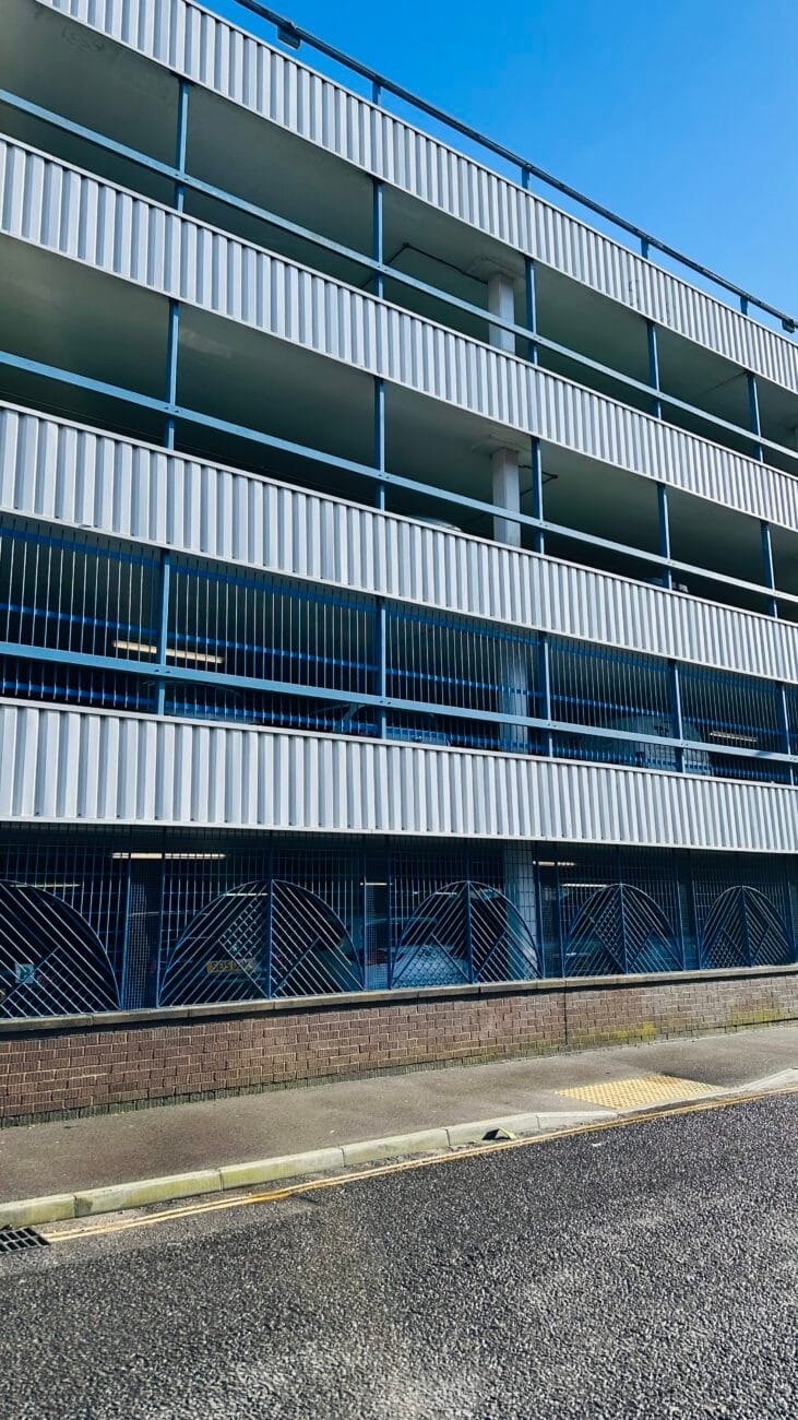 Eastgate Street Multi-Storey Car Park Left Side
