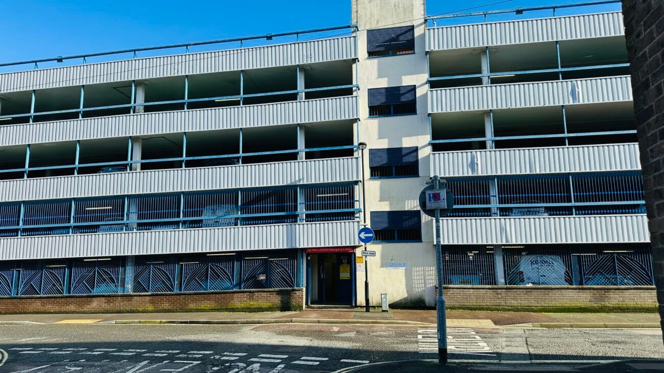 Eastgate Street Multi-Storey Car Park Side View