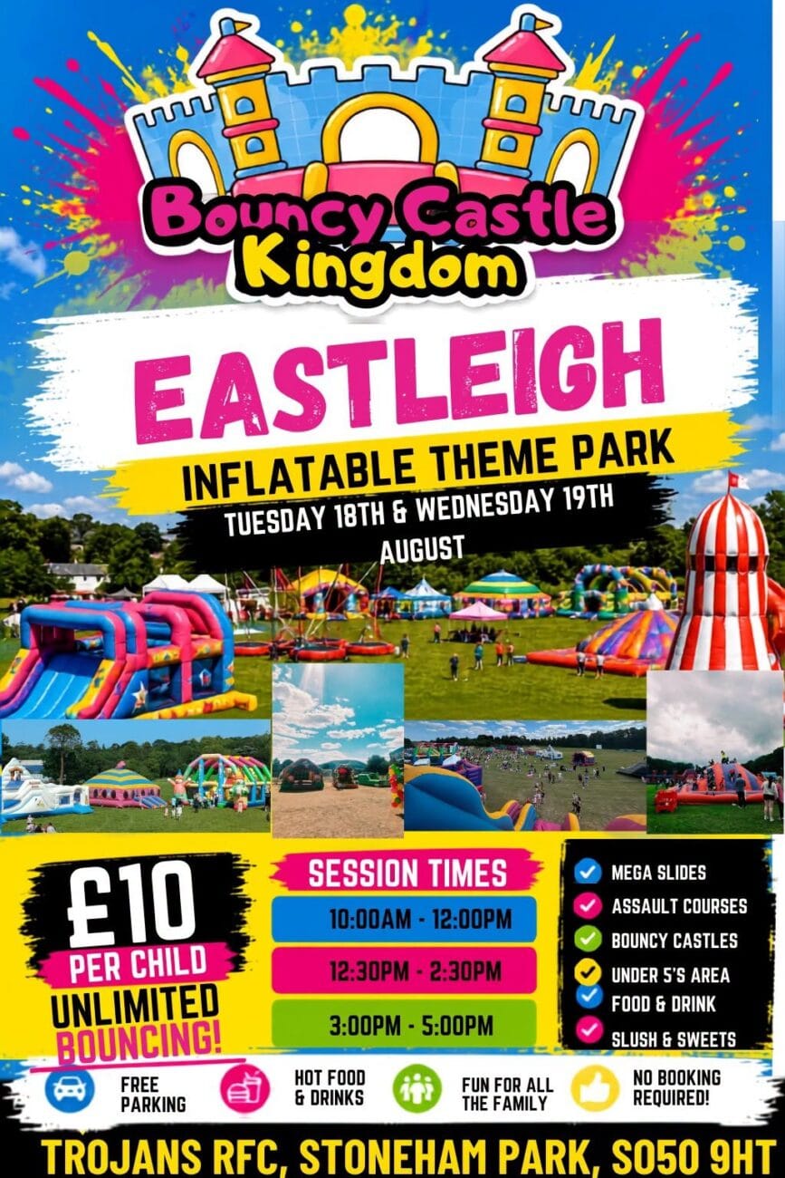 Eastleigh Inflatable Theme Park 2026