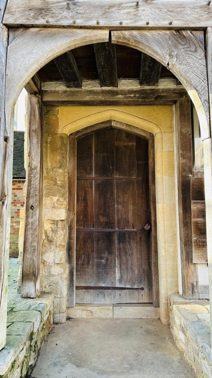 Entrance to the Medieval Merchant’s House, Southampton
