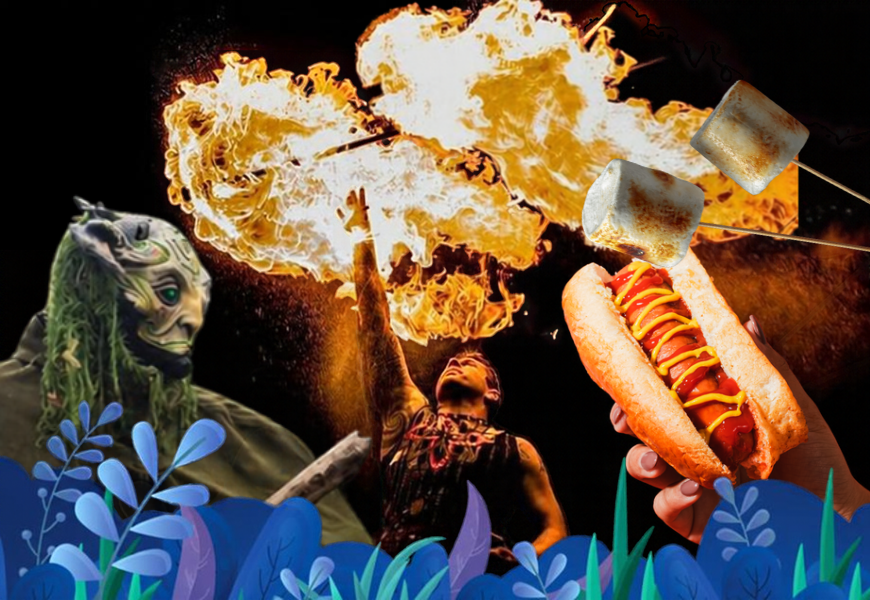 Fiends, Flames & Folklore at Itchen Valley Country Park