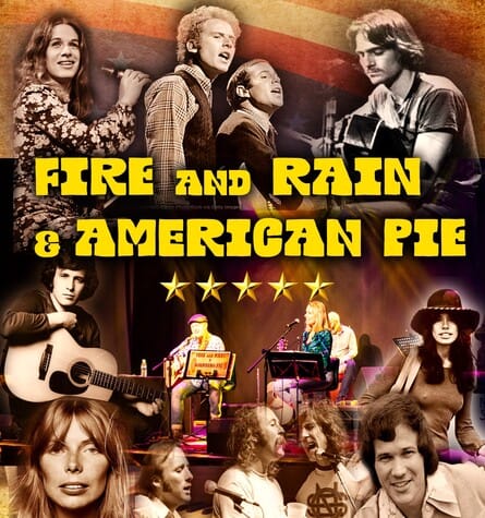 Fire and Rain & American Pie Live at Hanger Farm Arts Centre