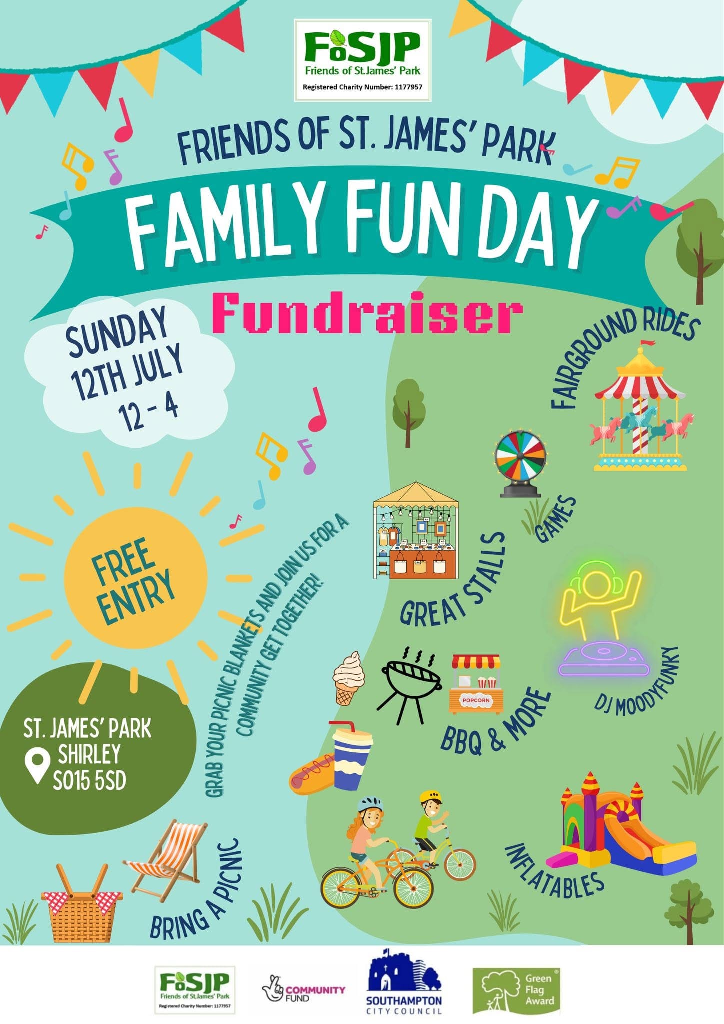 Friends of St James Park Family Fun Day Fundraiser
