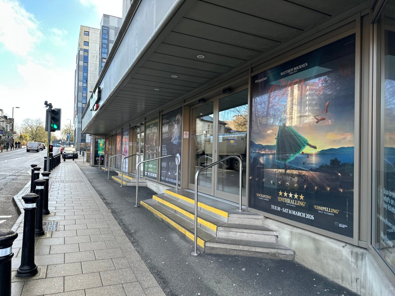 Front entrance of Mayflower Theatre, Southampton