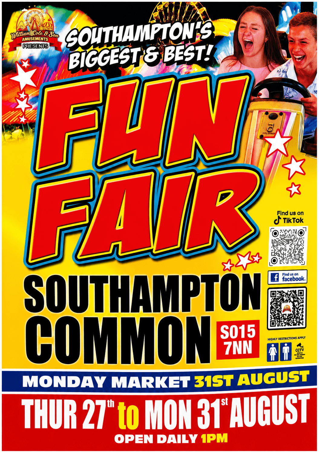Fun Fair at Southampton Common