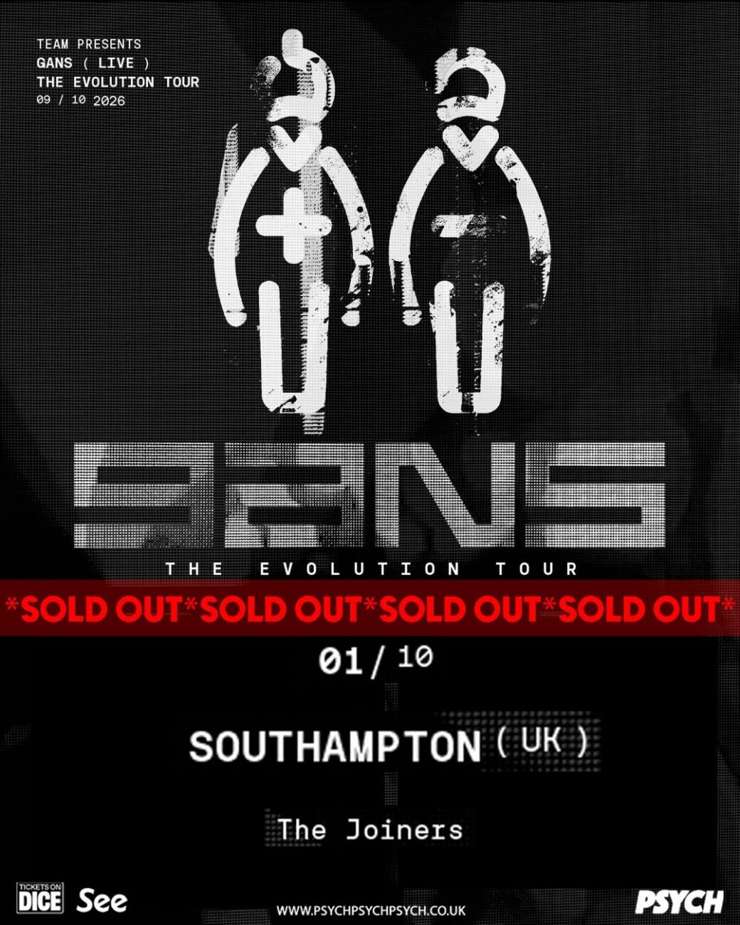 GANS Live at The Joiners Southampton