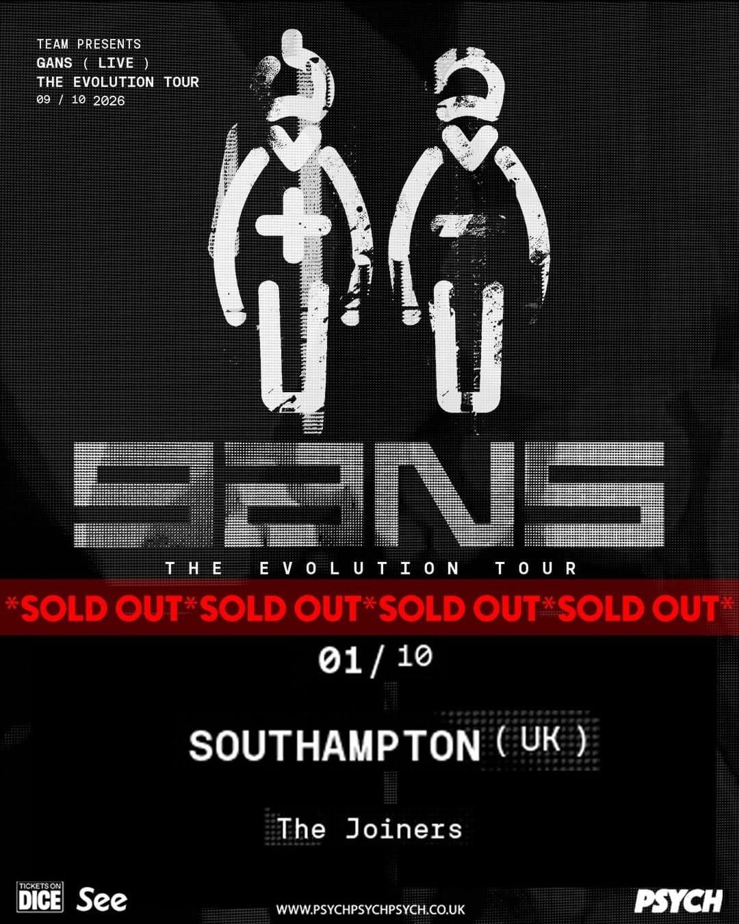 GANS Live at The Joiners Southampton
