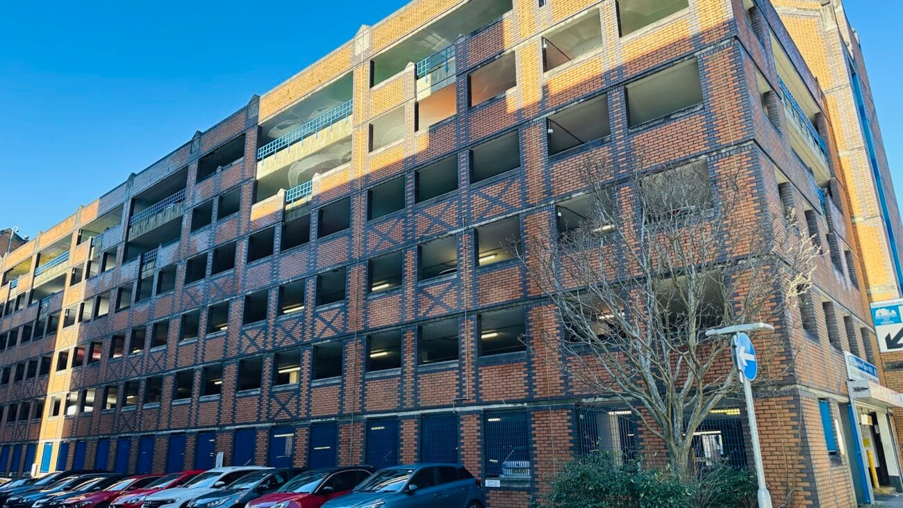 Grosvenor Square Multi-Storey Car Park Wide View