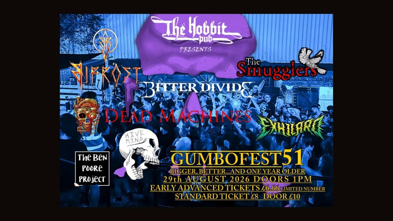Gumbofest 51 Rock and Metal Festival at The Hobbit Pub