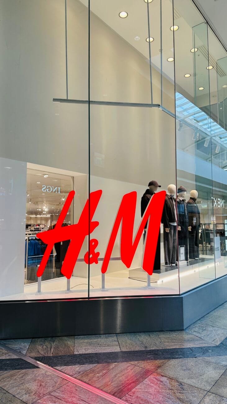 H&M shopfront at Westquay, Southampton