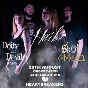 Hail Live at Heartbreakers Southampton
