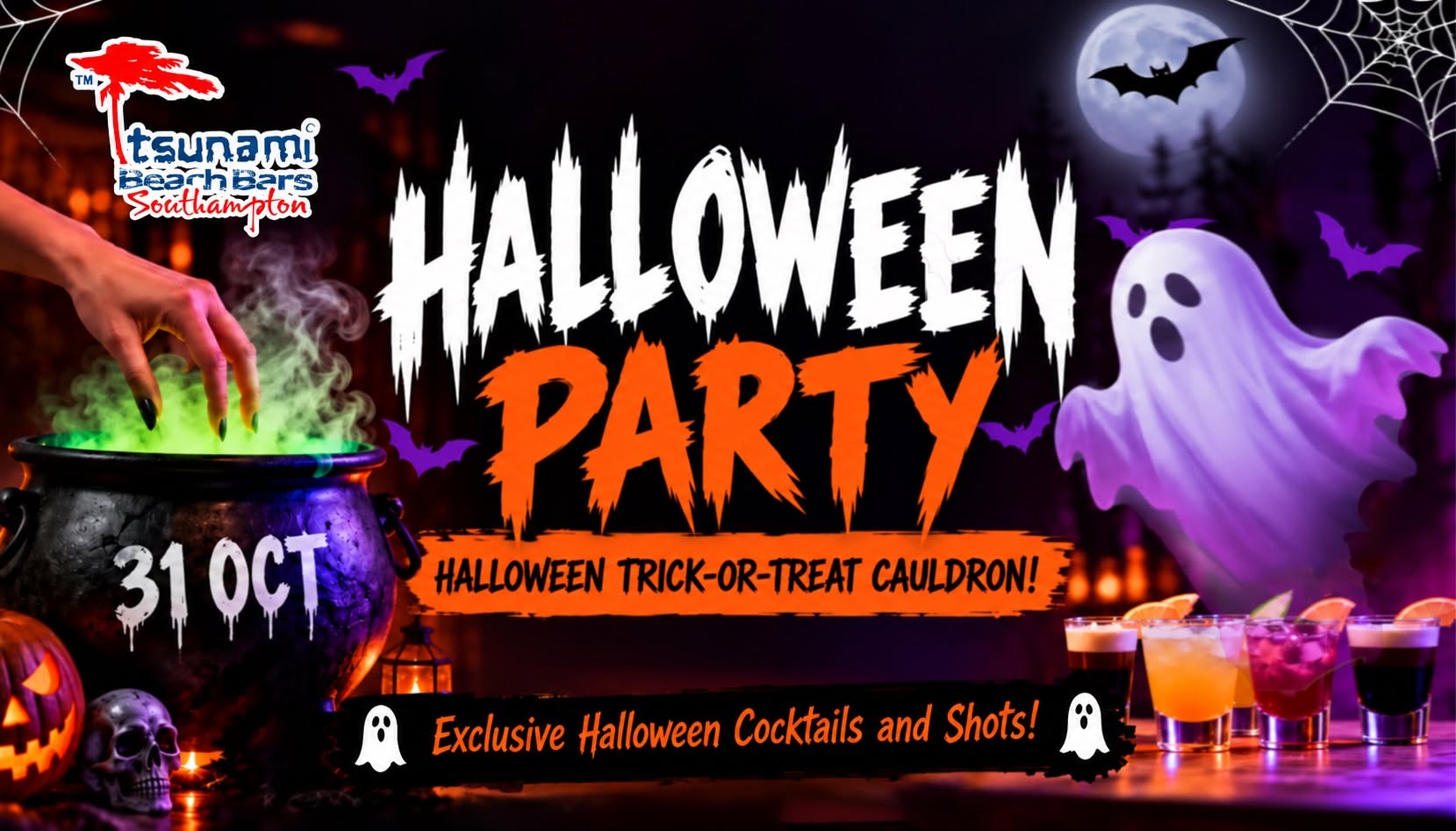 Halloween Party at Tsunami Beach Bar