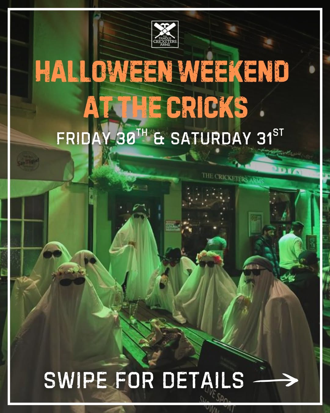 Halloween Weekend at The Cricks