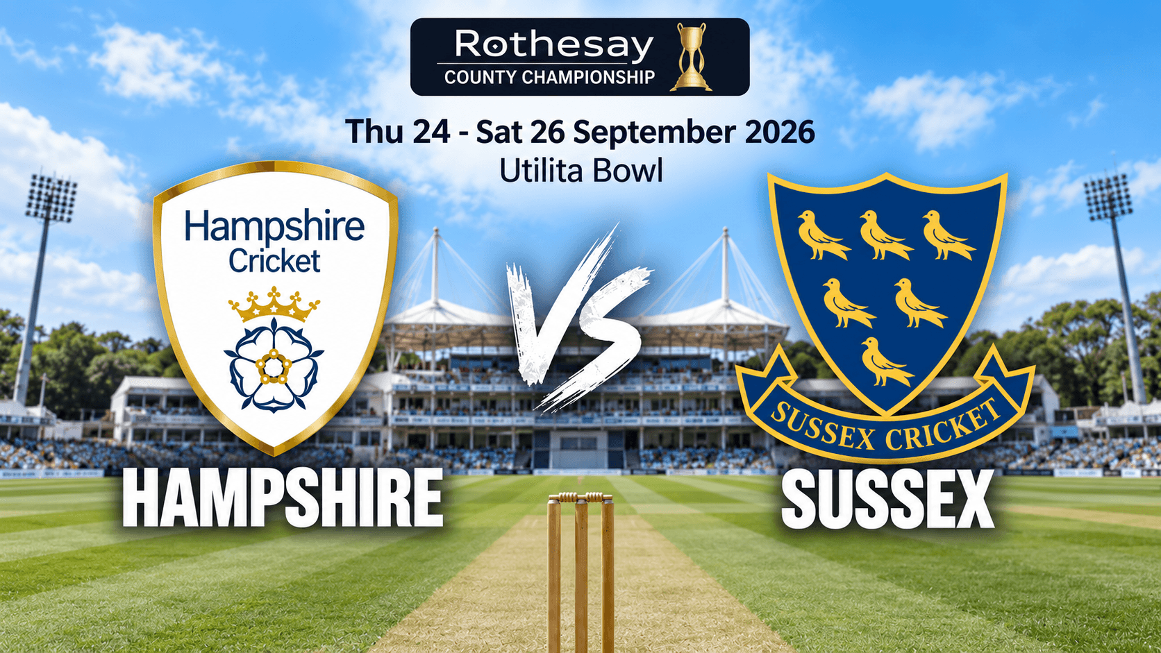 Hampshire vs Sussex - Rothesay County Championship