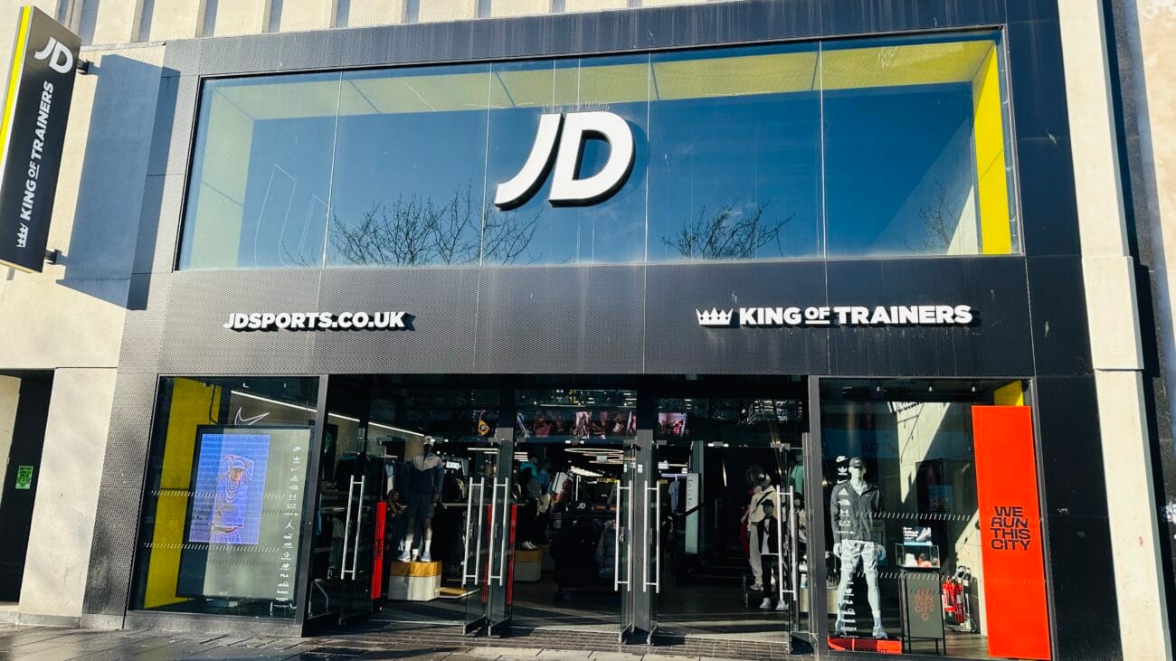 JD Sports storefront in Southampton city centre