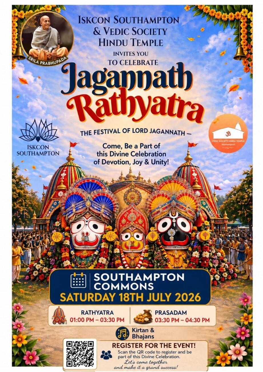 Jagannath Rathyatra Festival Southampton July 2026