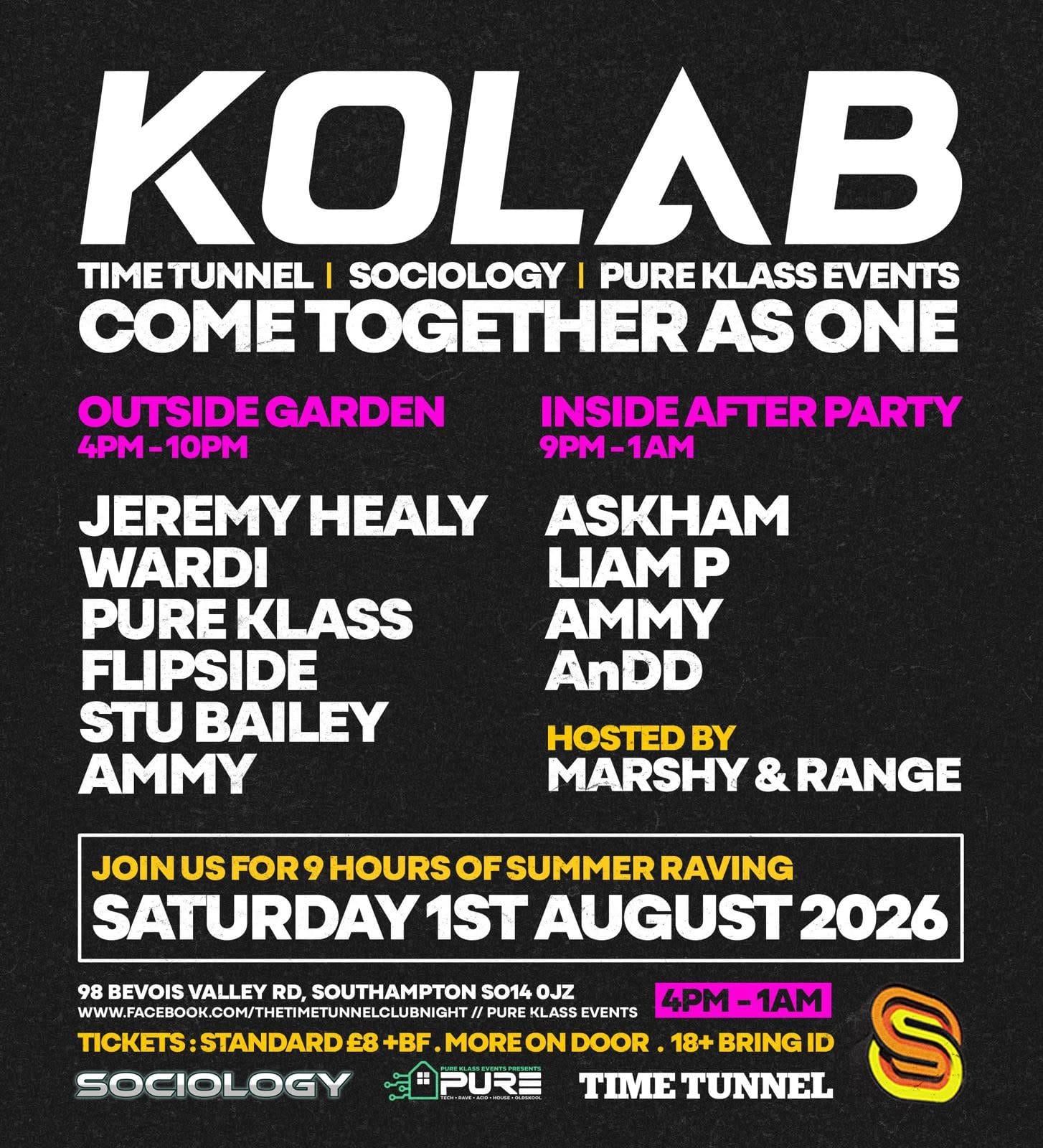 KOLAB Time Tunnel, Sociology & Pure Klass
