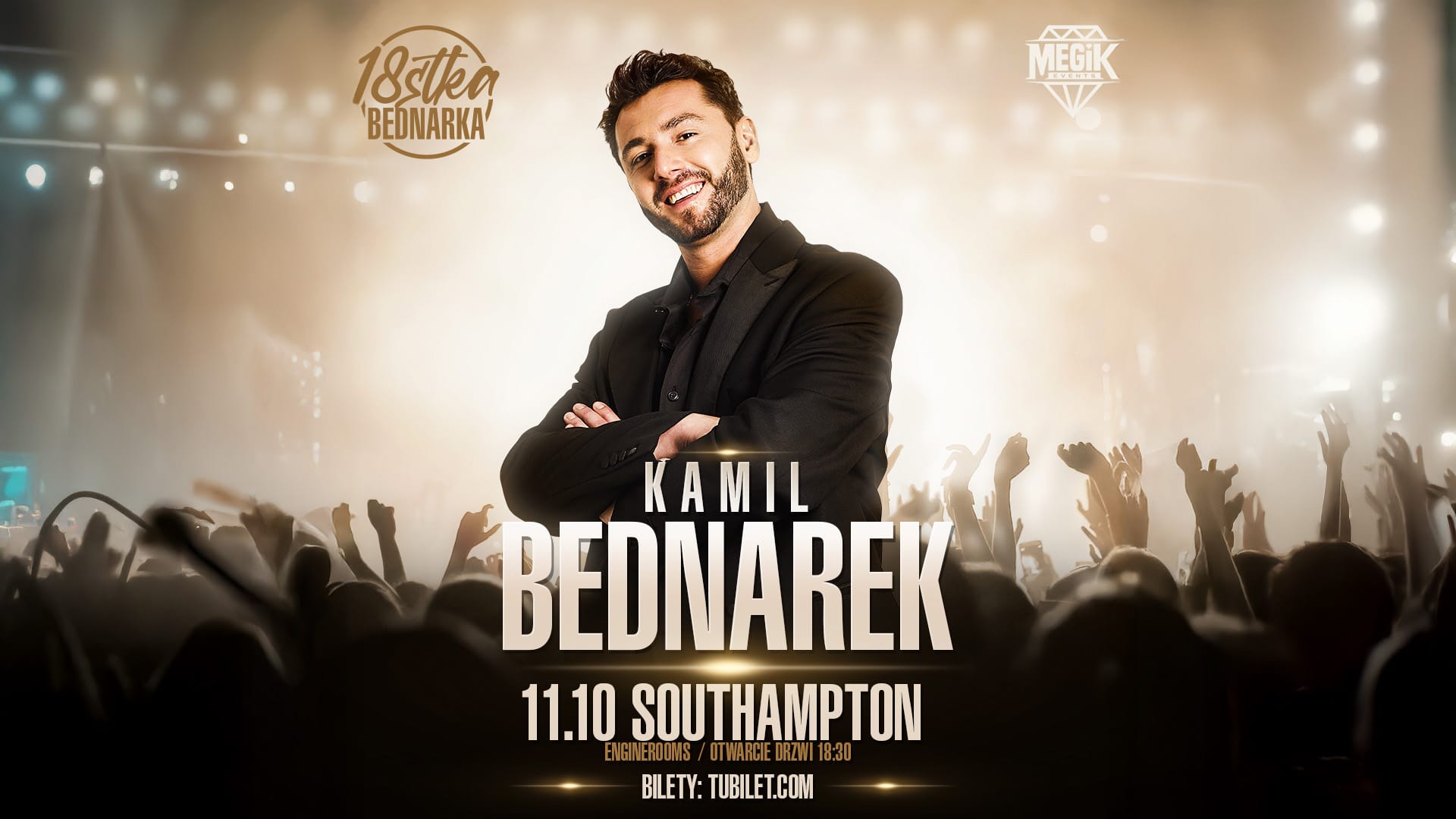 Kamil Bednarek at Engine Rooms Southampton