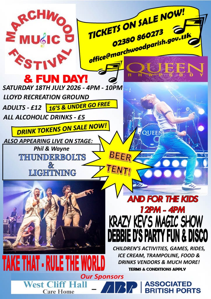 Marchwood Music Festival & Fun Day 2026