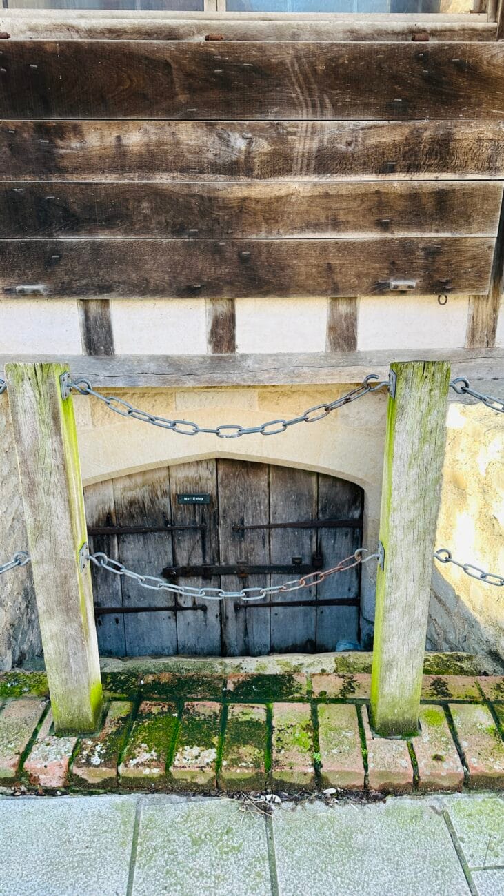 Medieval Merchant’s House stone walls and doorway