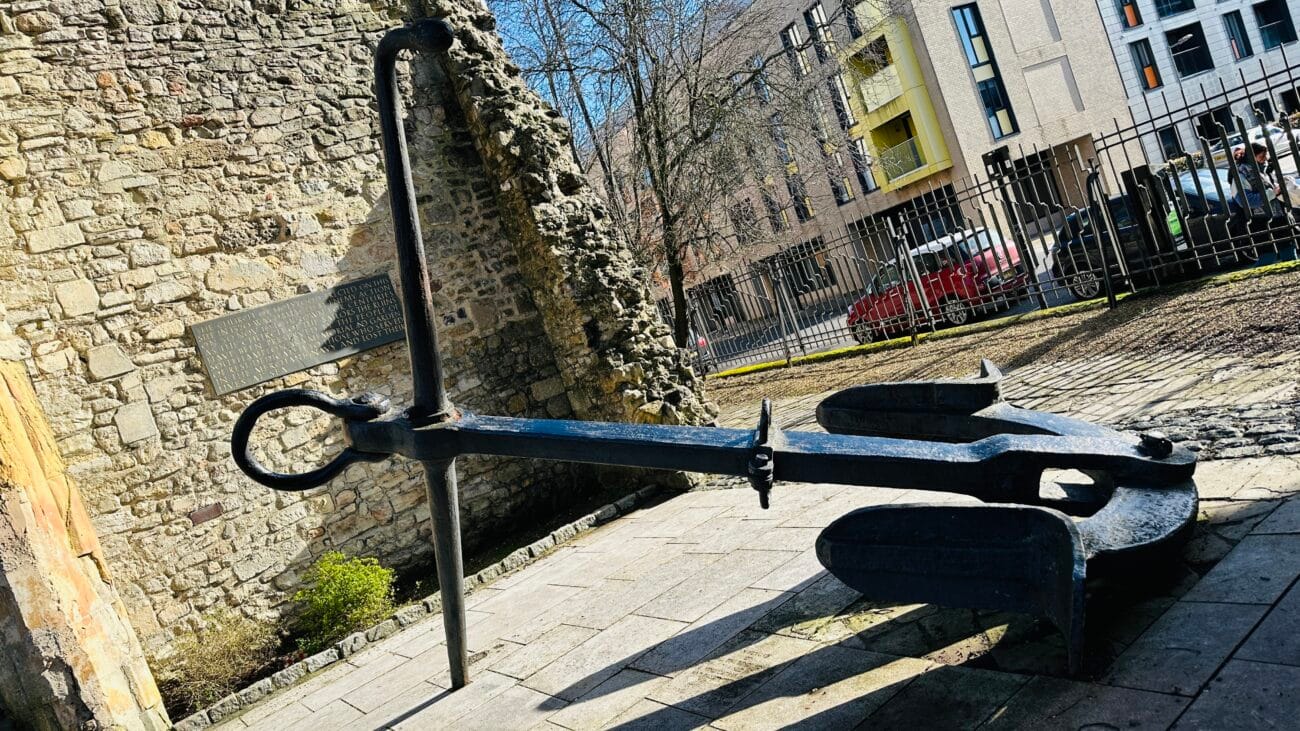 Memorial Fountain RMS Titanic inside Holyrood Church