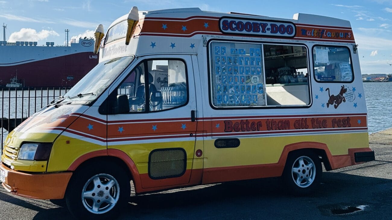 Mr Whippy Ice Cream Van Mayflower Park