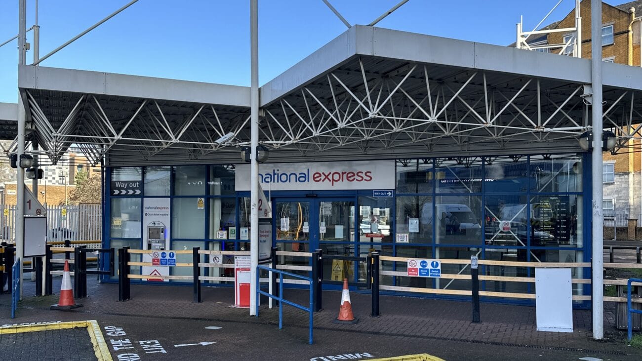 National Express Coach Station at Southampton, Hampshire