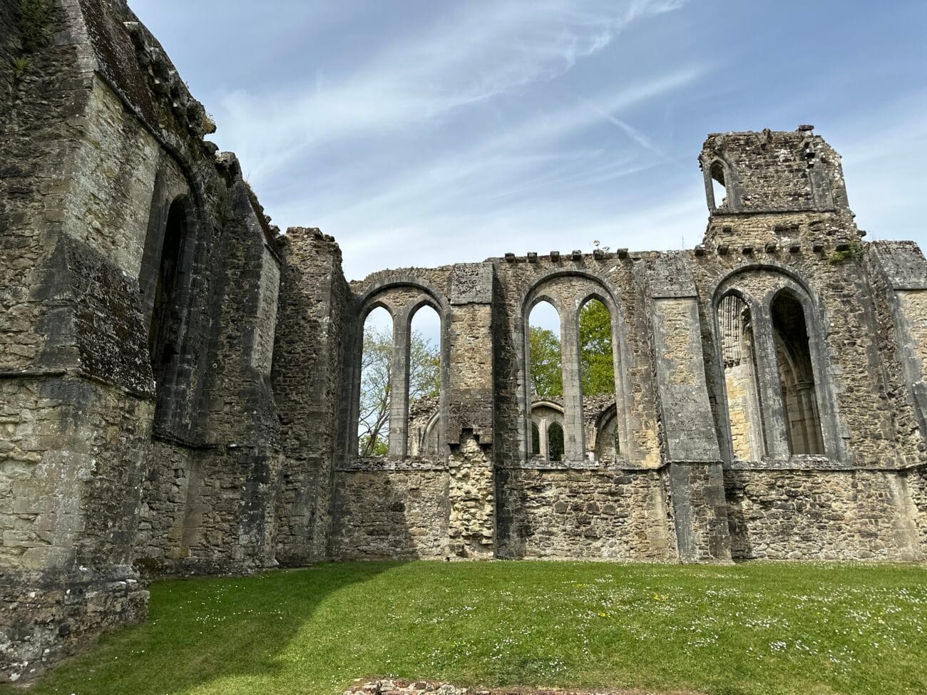 Netley Abbey Ruin Windows