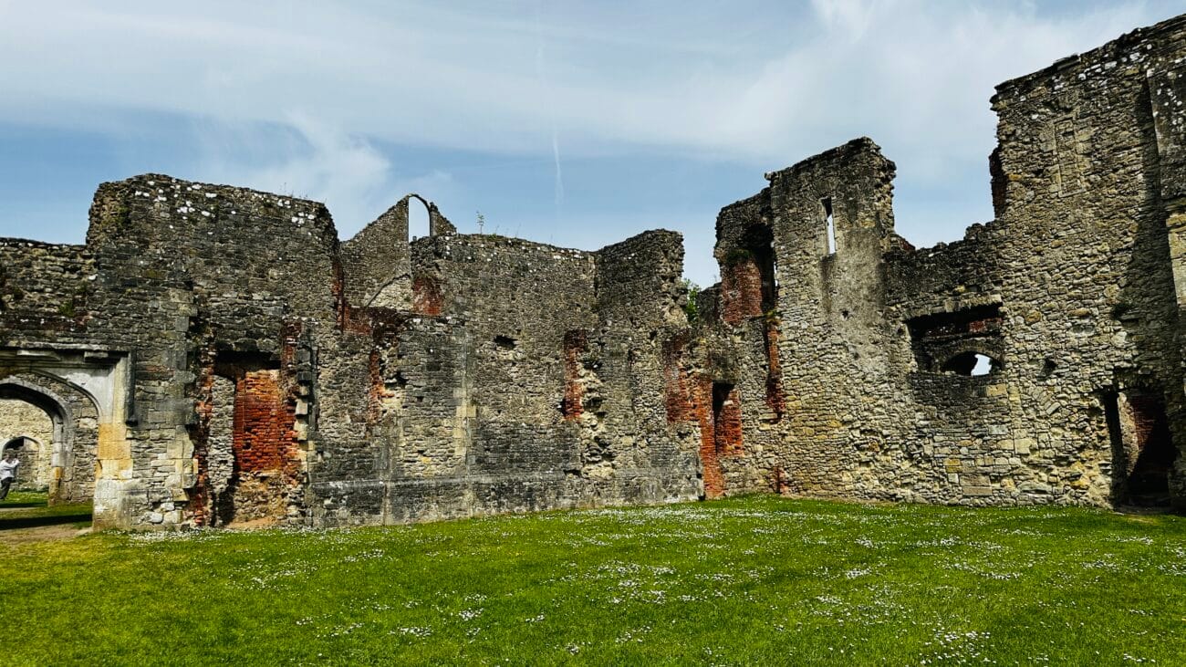 Netley Abbey Side Walls
