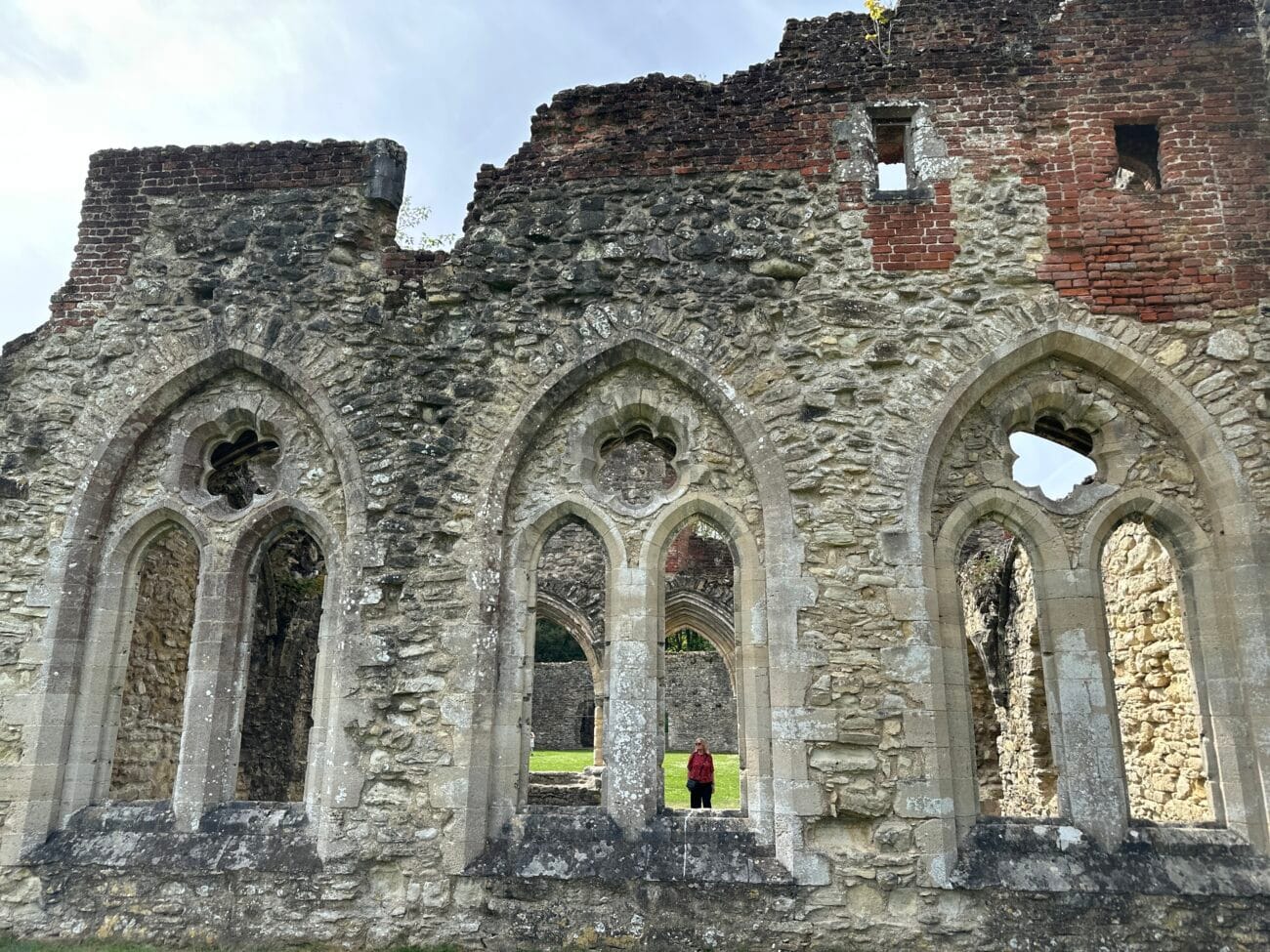 Netley Abbey Windows