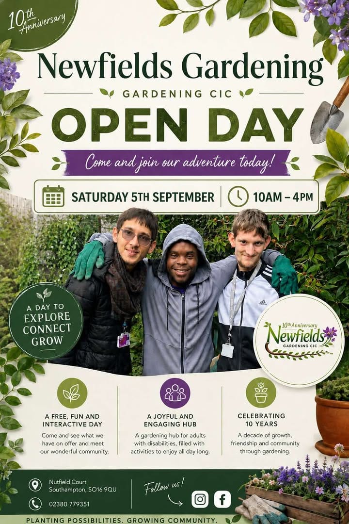 Newfields Gardening CIC Open Day 2026