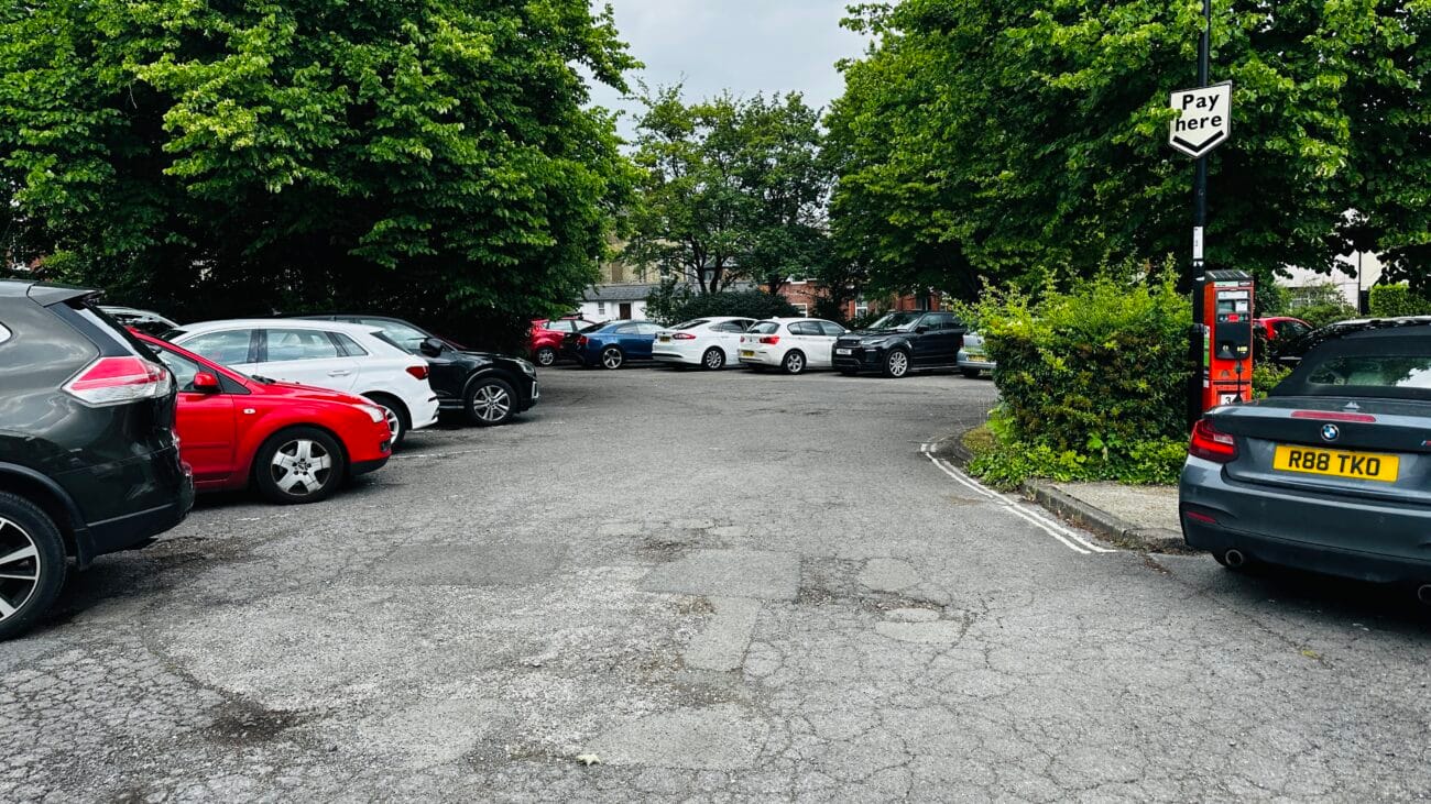 Ordnance Road Car Park Payment Machine