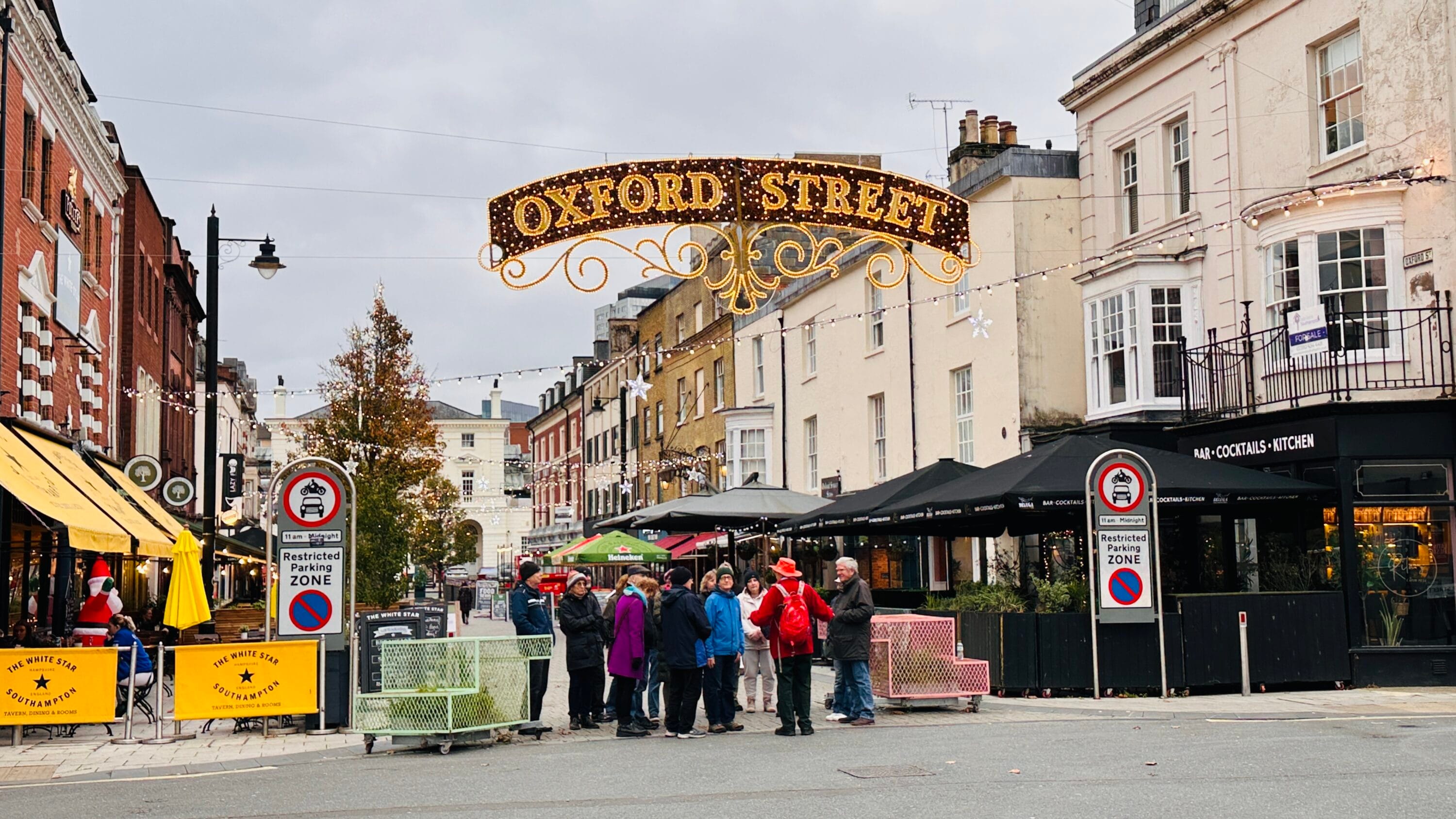 Oxford Street hanging sign