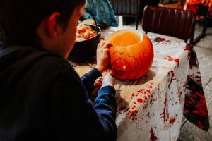 Pumpkin Carving at Exbury Gardens