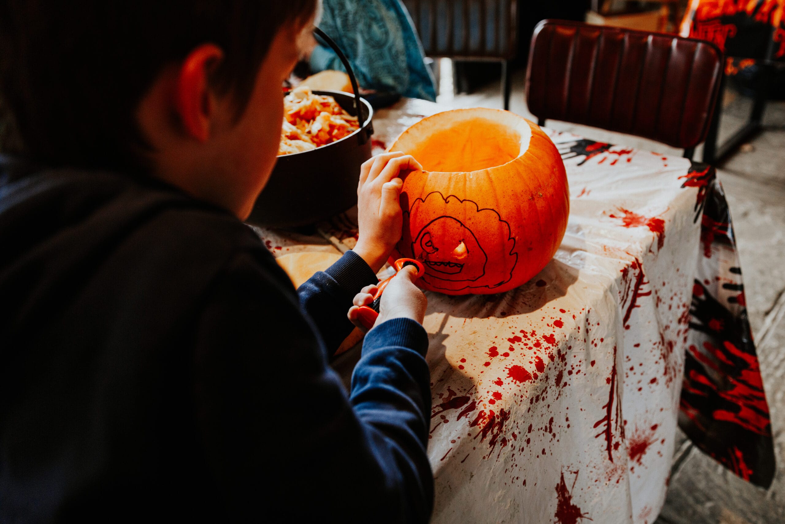 Pumpkin Carving at Exbury Gardens