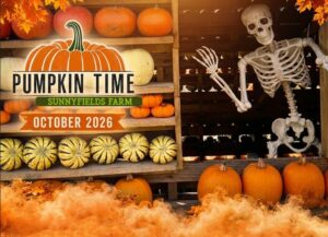Pumpkin Time at Sunnyfields Farm 2026