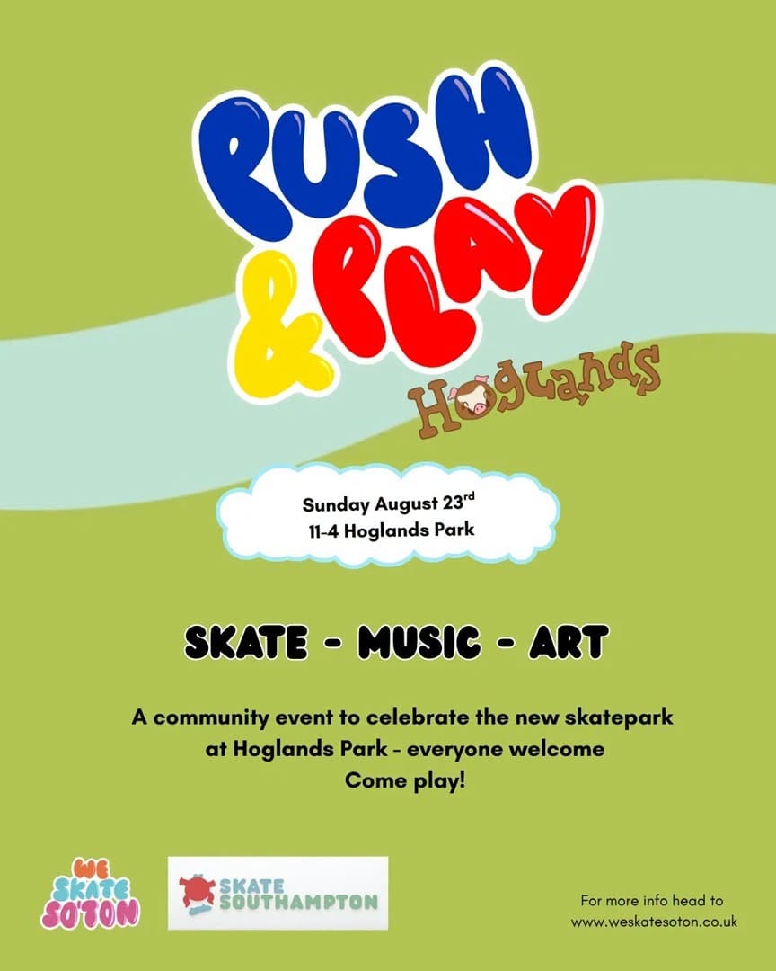 Push & Play Hoglands 2026 - New Skatepark Opening