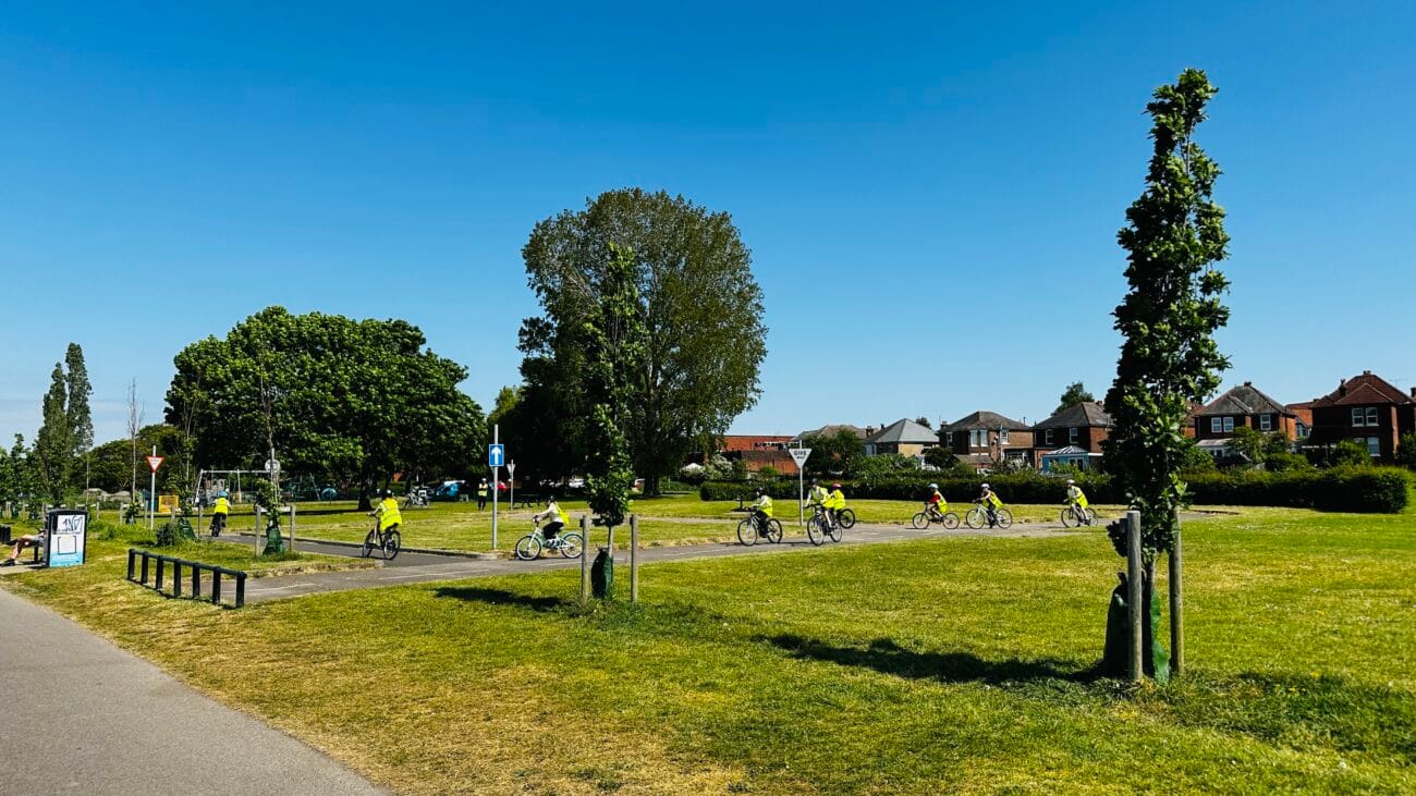 Riverside Park Biking Area