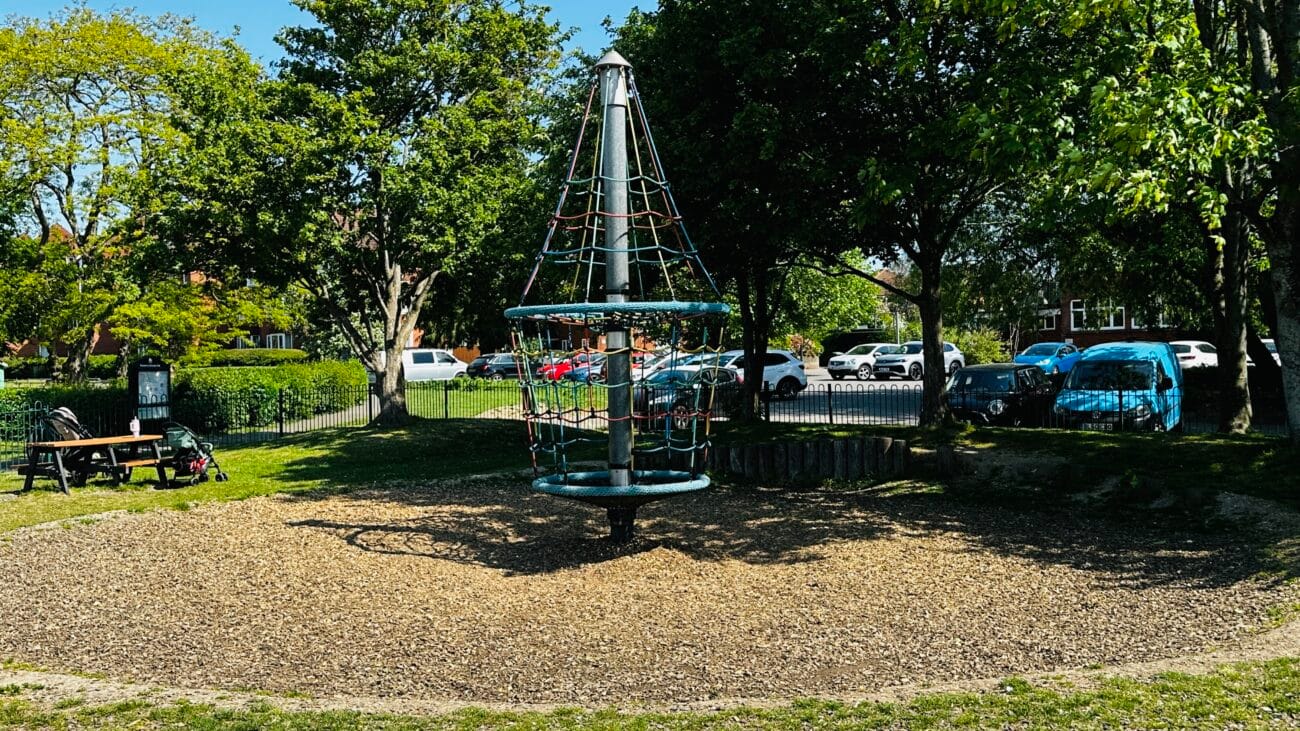 Riverside Park Play Area Huck Play Tower Carousel