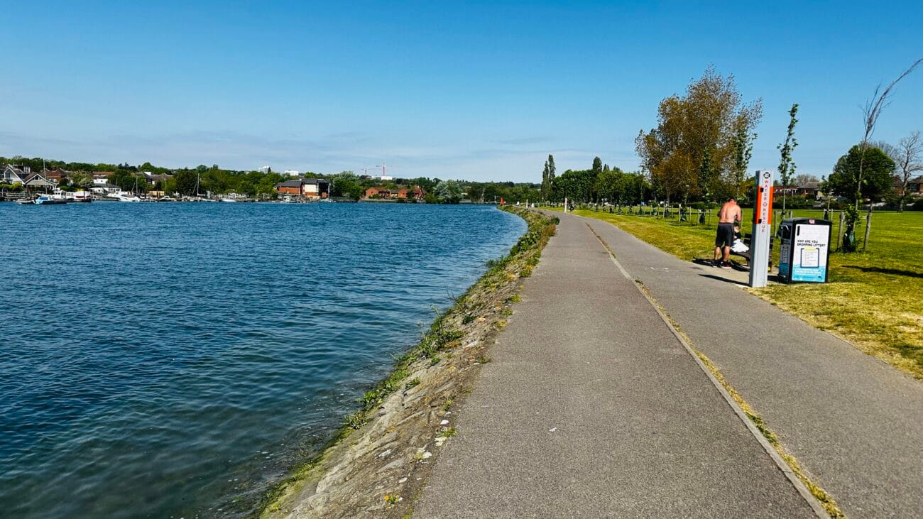 Riverside Park Walking Area