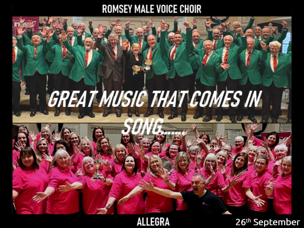 Romsey Male Voice Choir & Allegra at Thornden Hall