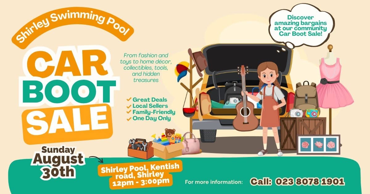 Shirley Swimming Pool Car Boot Sale