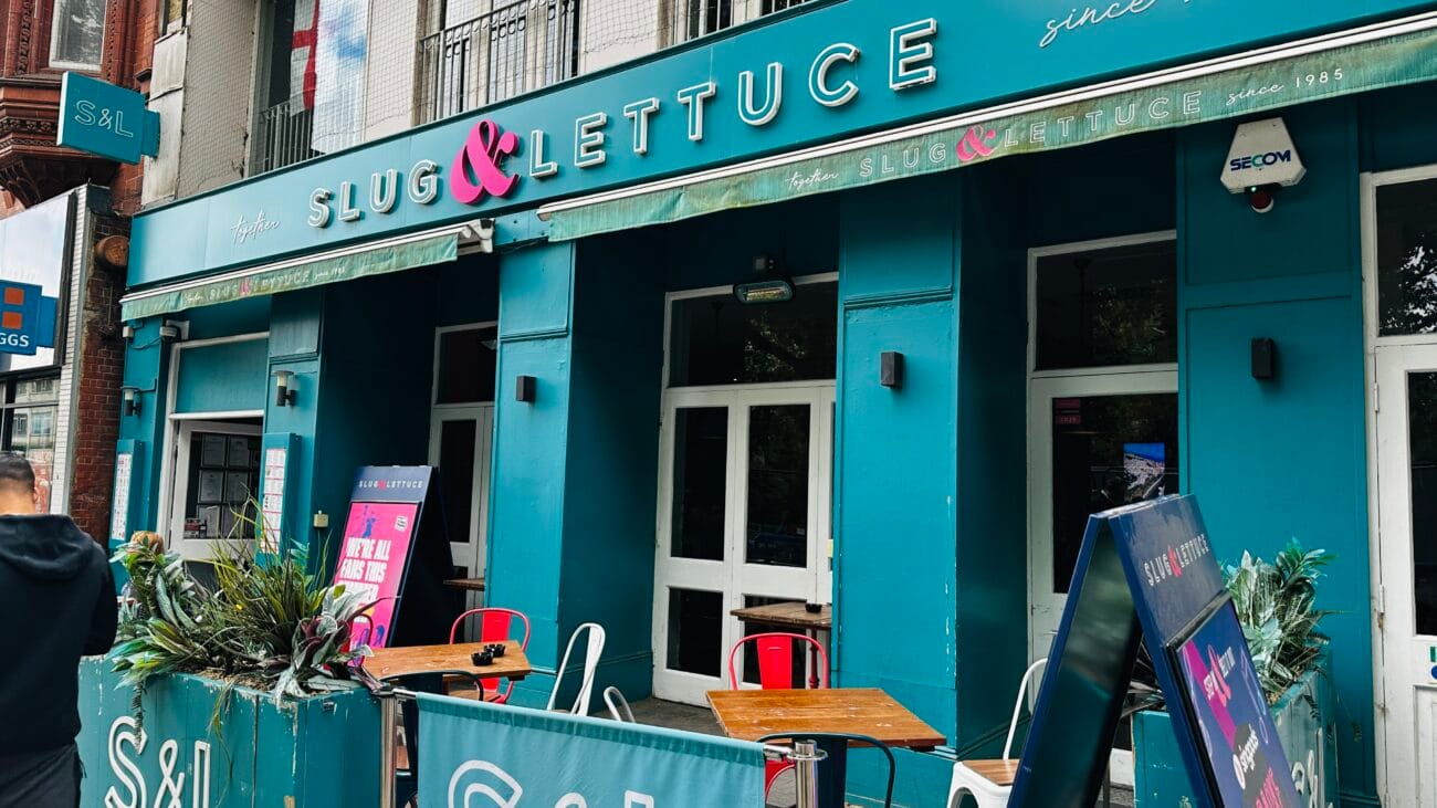 Slug Lettuce Above Bar